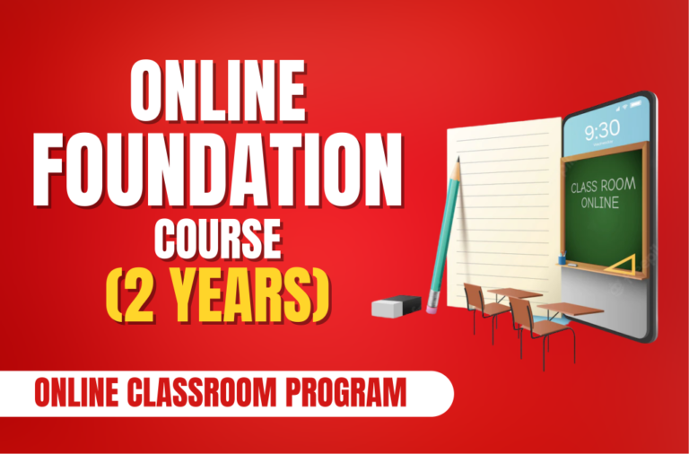 Online Foundation Course – Two Years