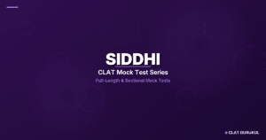 Siddhi — IPMAT Mock Test Series